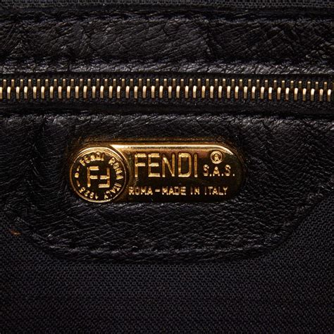 vintage fendi logo|vintage fendi bags authenticity.